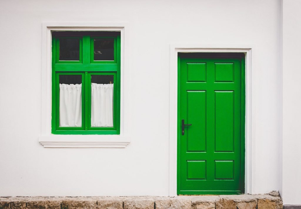 Window Colours - Green Windows - Crownhill Conservatories