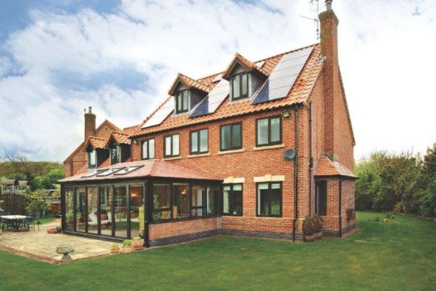 Bespoke Conservatories Cornwall - Large Manor with Conservatory - Crownhill Conservatories Ltd Bespoke Conservatories Cornwall - Large Manor with Conservatory - Crownhill Conservatories Ltd