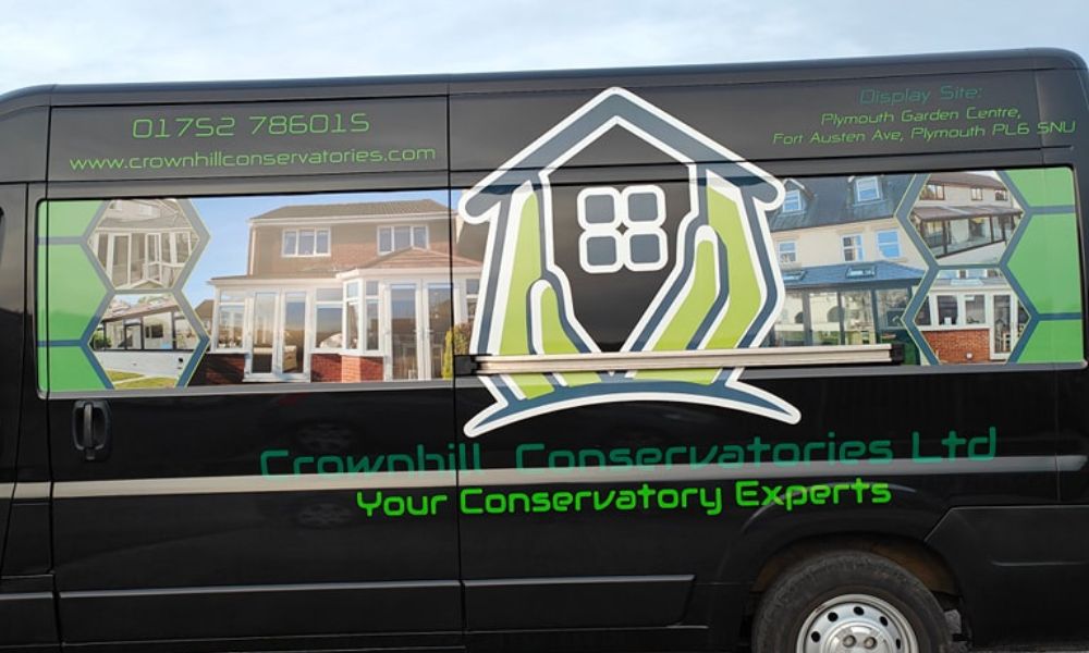 End of Year Round-up 2025 - Conservatory Experts Van - Crownhill Conservatories Ltd