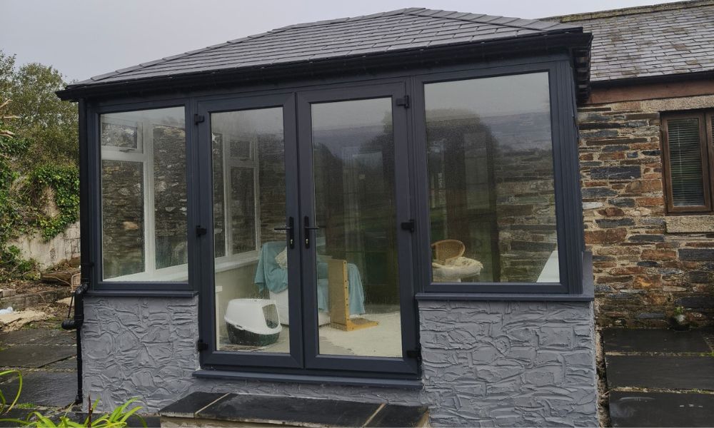 End of Year Round-up 2025 - Warm Roof Conservatory with Grey Frames - Crownhill Conservatories Ltd