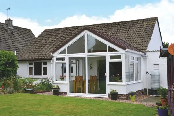 Finished Gable Ended Conservatory - Crownhill Conservatories Plymouth Finished Gable Ended Conservatory - Crownhill Conservatories Plymouth