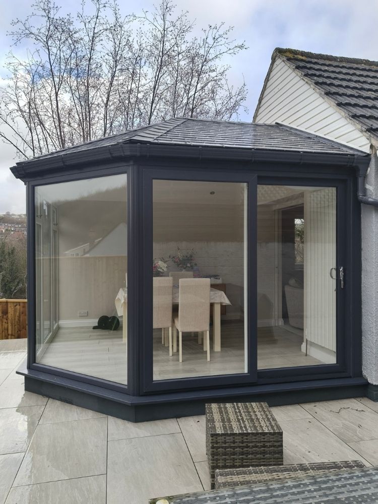 Victorian Conservatory Replacement Plymouth - Outside Image 2 - Crownhill Conservatories Ltd