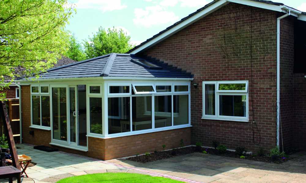 Double Hipped Conservatories Devon - Edwardian Conservatory - Crownhill Conservatories