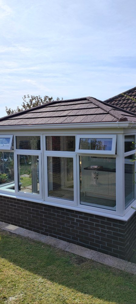 Gallery – Double Hipped Exterior View – Crownhill Conservatories Ltd Gallery - Double Hipped Exterior View - Crownhill Conservatories Ltd