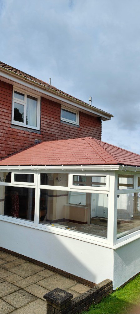 Gallery – Edwardian Conservatory With White Exterior – Crownhill Conservatories Ltd Gallery - Edwardian Conservatory With White Exterior - Crownhill Conservatories Ltd