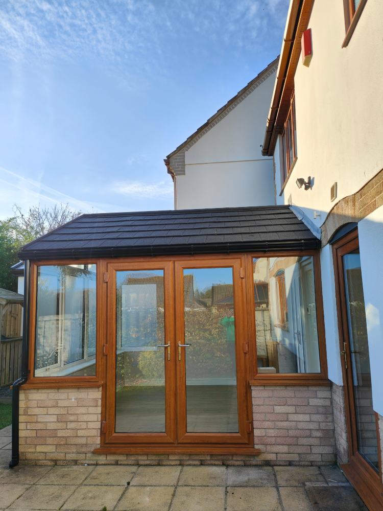 Gallery – Gable End Small Conservatory – Crownhill Conservatories Ltd Gallery - Gable End Small Conservatory - Crownhill Conservatories Ltd