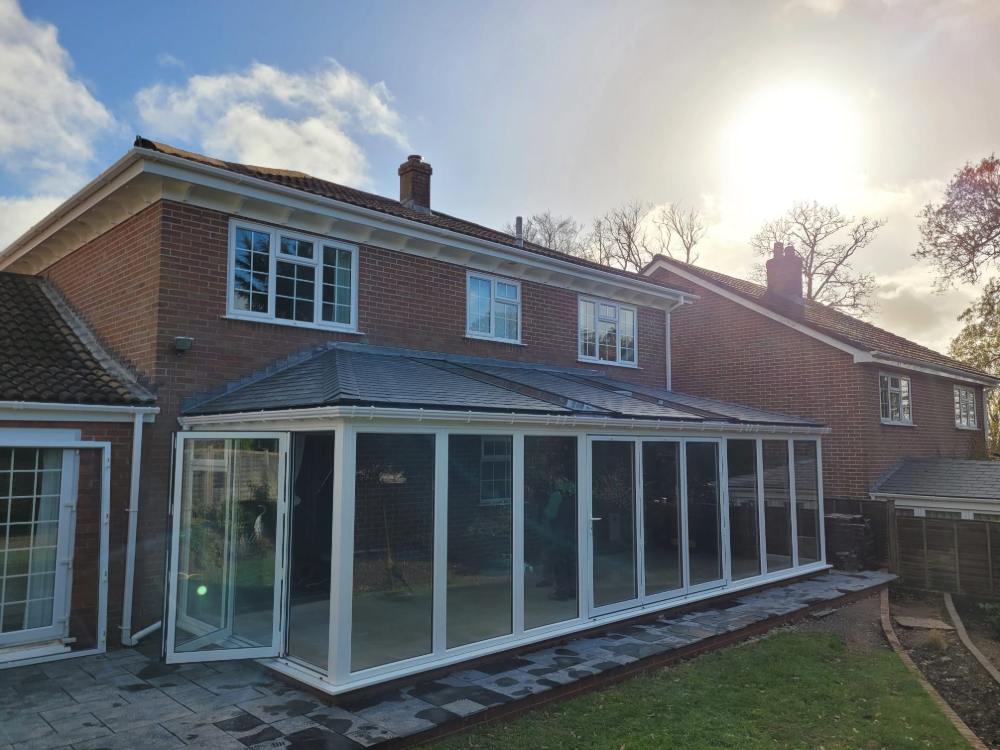 Gallery – Large Lean To Conservatory – Crownhill Conservatories Ltd Gallery - Large Lean To Conservatory - Crownhill Conservatories Ltd