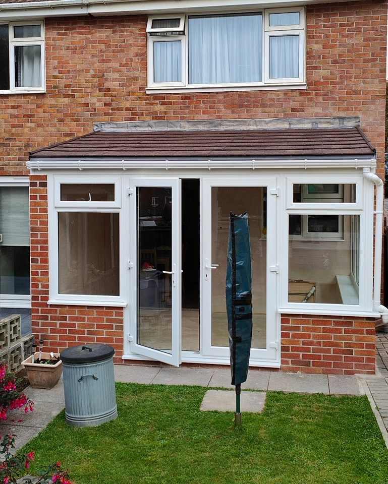 Gallery – Lean To Conservatory View from Garden – Crownhill Conservatories Ltd Gallery - Lean To Conservatory View from Garden - Crownhill Conservatories Ltd