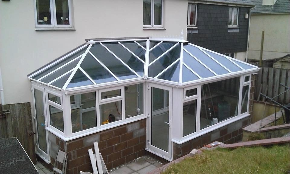 Gallery – P Shaped Conservatory Exterior Arial Shot – Crownhill Conservatories Ltd Gallery - P Shaped Conservatory Exterior Arial Shot - Crownhill Conservatories Ltd