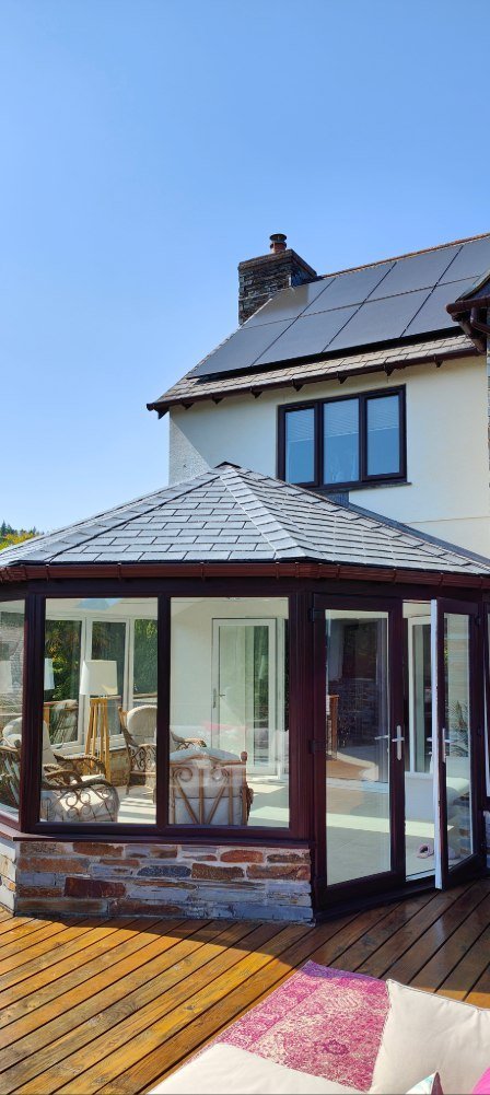 Gallery – Small Victorian Conservatory on Decking – Crownhill Conservatories Ltd Gallery - Small Victorian Conservatory on Decking - Crownhill Conservatories Ltd