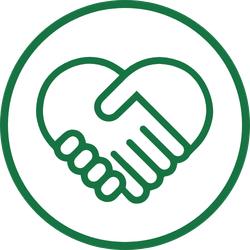 Shaking Hands Icon - Crownhill Conservatories Ltd